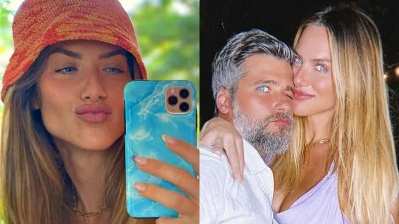 Bruno Gagliasso baba ao espiar Giovanna Ewbank de fio dental o mozão