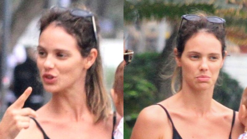 Esposa De Chay Suede Laura Neiva Flagrada Curtindo Praia O Filho