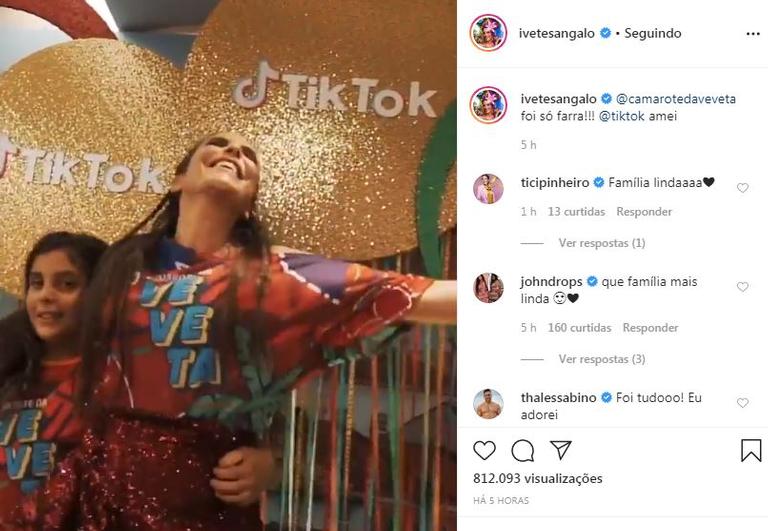 Ivete Sangalo se diverte ao lado do marido e do filho e semelhança