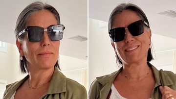 A atriz Glória Pires, de 59 anos, aposta em look elegante para curtir passeio: "Muito perfeitinha" - Reprodução/Instagram