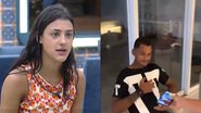 A Fazenda: Bia se irrita ao descobrir que namorado ganhou celular de Pétala - Reprodução/RecordTV