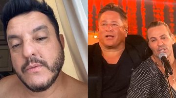 Bruno, da dupla com Marrone, contou sobre como foi substituir Eduardo Costa no projeto Cabaré com Leonardo - Reprodução/Instagram