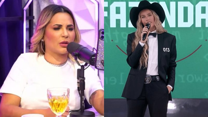 Deolane Bezerra se irrita e rebate indireta de Adriane Galisteu - Instagram/YouTube/Record