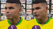 Thiago Silva desabafou sobre a derrota do Brasil em sua última Copa do Mundo como jogador - Reprodução/Globo