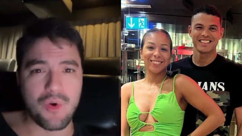 Esposa de Tiago Silva troca farpas com Felipe Neto nas redes sociais: "Fala o que quer" - Reprodução\Instagram