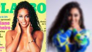 Ex-peoa Rosiane Pinheiro recria capa da Playboy mostrando o antes e depois - Reprodução/Instagram