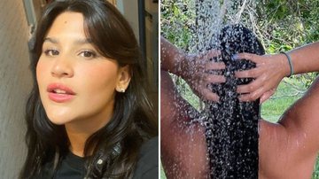 Filha de Flávia Alessandra faz topless ao tomar ducha ao ar livre: "Surreal" - Reprodução/Instagram