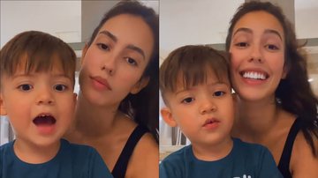 Gabi Brandt revela gravidez ao filho e reação inesperada encanta: "Tão esperto" - Reprodução/Instagram