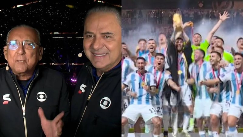 Globo marca audiência história com final da Copa do Mundo no Catar - Reprodução/Globo