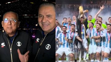 Globo marca audiência história com final da Copa do Mundo no Catar - Reprodução/Globo