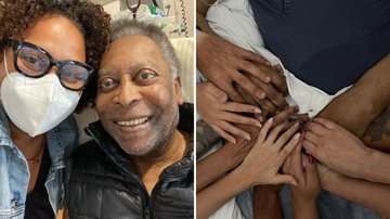 Kely Nascimento, filha de Pelé, faz homenagem emocionante após morte do pai, o eterno Rei do futebol: "Descanse em paz" - Reprodução/Instagram