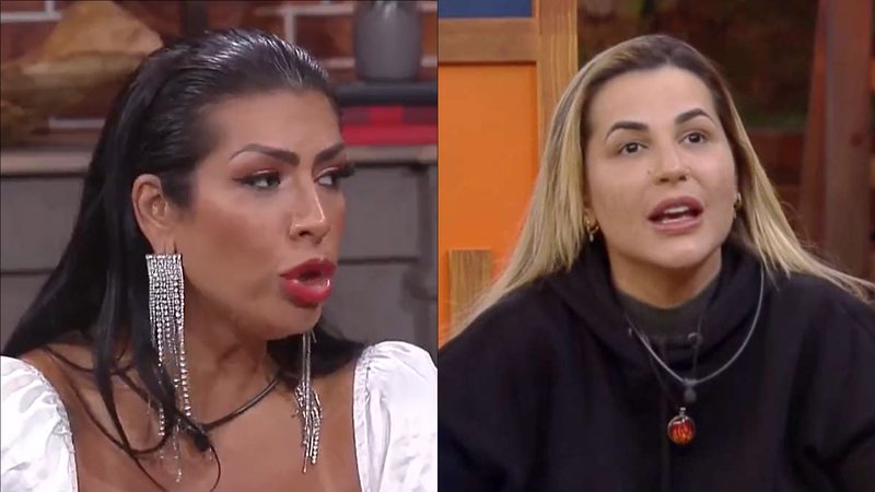 A Fazenda: Moranguinho descobre podres de Deolane e dispara: "Amiga ou inimiga?" - Reprodução/Record TV