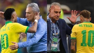 Neymar faz carta para Tite e confessa que achava o técnico chato: "Falou mal" - Reprodução/Instagram