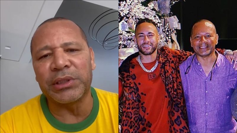 Antes do jogo, pai de Neymar homenageia filho com declaração comovente: "Batalhou" - Reprodução/Instagram