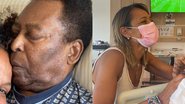 Pelé assistindo a final da Copa - Reprodução/Instagram