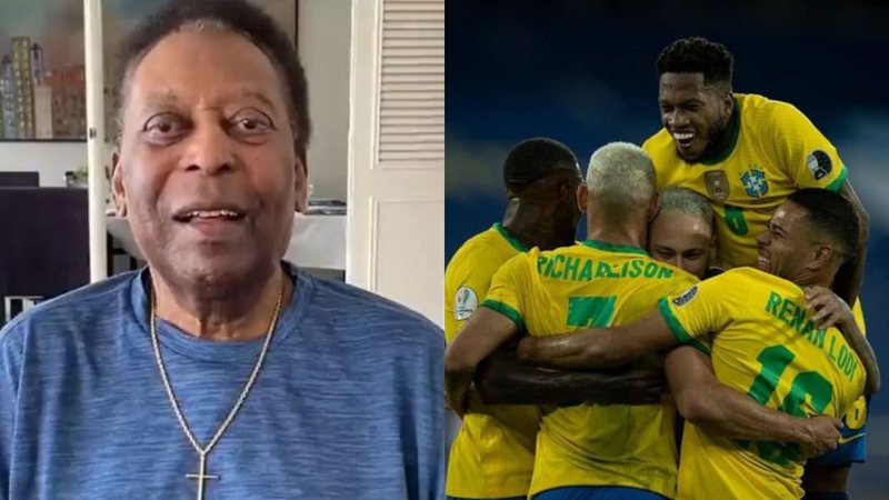 Pelé resgata memória da Copa do Mundo de 1958 e deseja sorte para a seleção: "Promessa" - Reprodução/Instagram