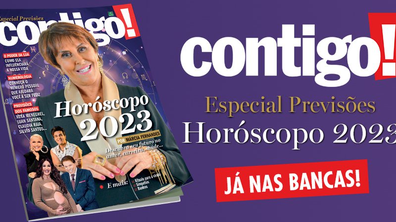 Lança especial com previsões de Márcia Fernandes para 2023 - (Divulgação: Revista Contigo!)