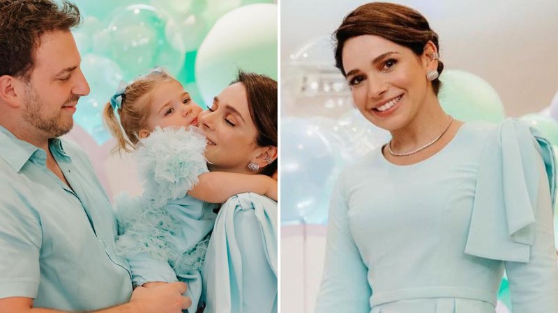 A atriz Sabrina Petraglia reúne família em festa luxuosa de aniversário da filha, Maya: "Minha vida!" - Reprodução/Instagram