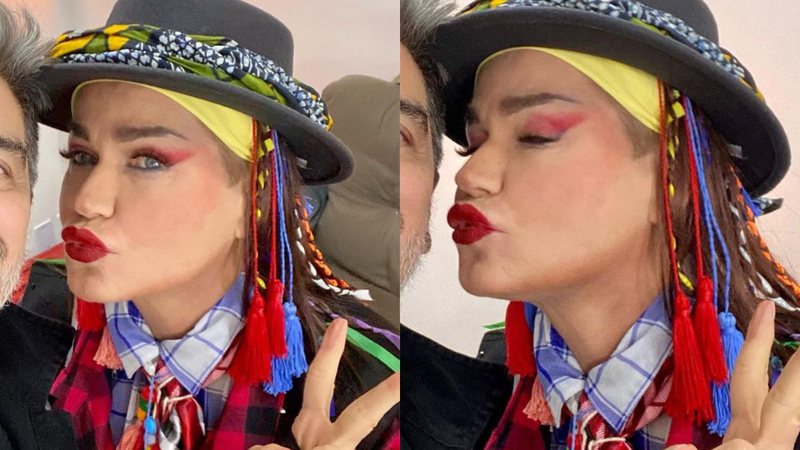 Xuxa é surpreendida com declaração apaixonada do namorado e declara: "Velho gostoso" - Reprodução/ Instagram