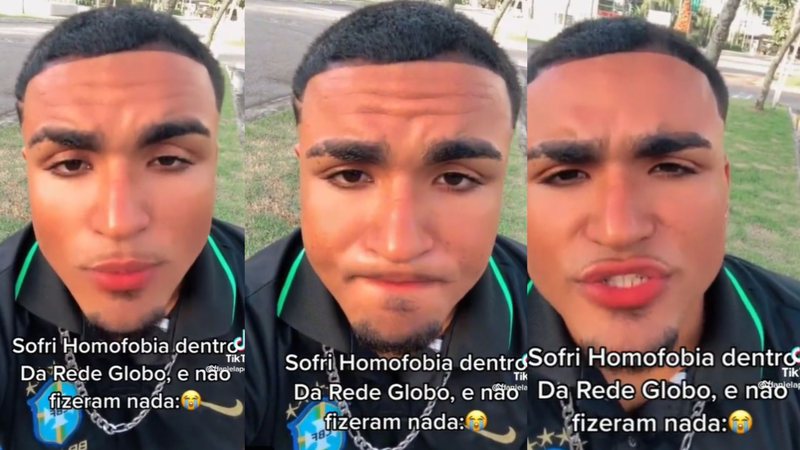 Ator de 'Todas as Flores' relata homofobia e produção debocha - Reprodução/TikTok