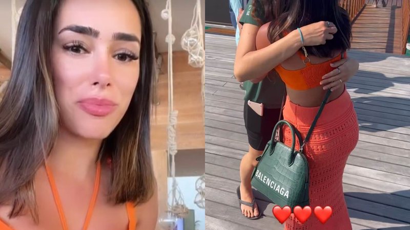 Bruna Biancardi justificou o uso de uma bolsa da grife Balenciaga em uma viagem - Reprodução/Instagram