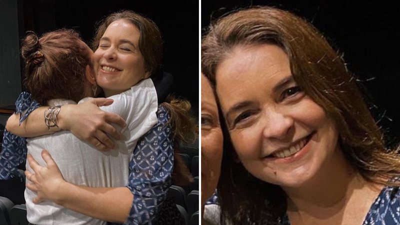 A atriz Claudia Abreu reencontra professora e faz declaração especial: "Foi a responsável" - Reprodução/Instagram