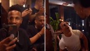 E a pensão? Éder Militão é flagrado comendo bife com folha de ouro em churrascaria no Catar - Reprodução/ Instagram