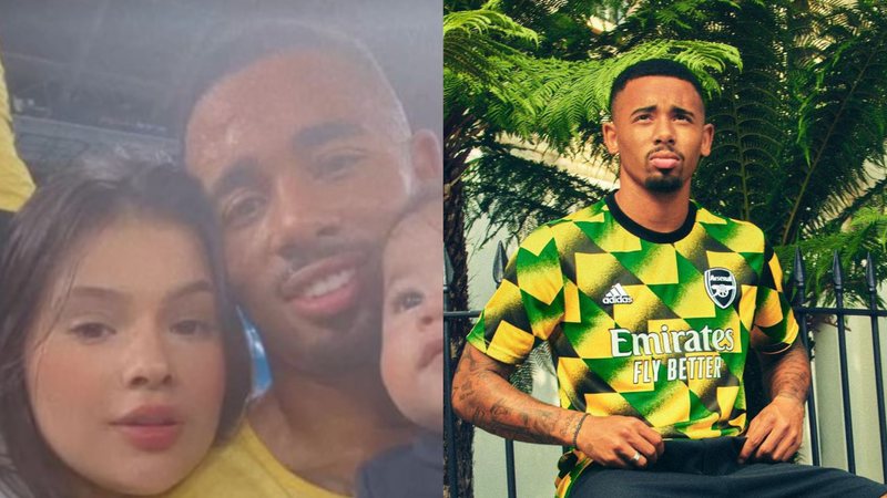 Esposa de Gabriel Jesus desabafa sobre dificuldades no Catar: "Noite toda acordada" - Reprodução\Instagram