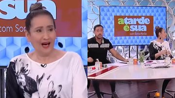 Sonia Abrão se desesperou ao ver o estúdio do A Tarde É Sua pegando fogo - Reprodução/RedeTV!