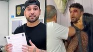 Hadson Nery abriu um boletim de ocorrência contra Vini Buttel após uma briga entre os famosos - Reprodução/Instagram