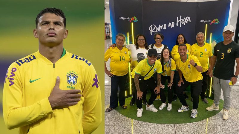 Família de Thiago Silva cria perfil no Instagram para mostrar bastidores da Copa do Mundo - Reprodução/Instagram