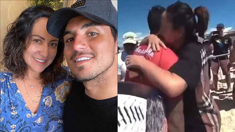 Trégua? Gabriel Medina ganha abraço da mãe após cortarem relações: "Perdoe" - Reprodução/Instagram