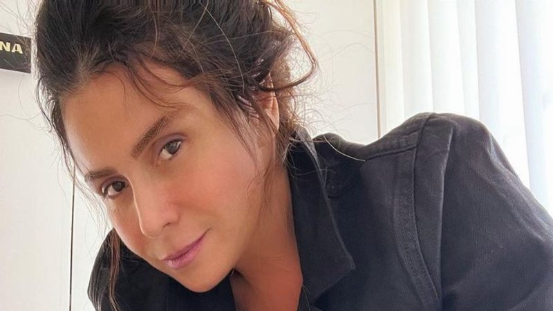 Só de calcinha, Giovanna Antonelli abre a jaqueta e enlouquece fãs com tudo à mostra: "Gostosa" - Reprodução/ Instagram