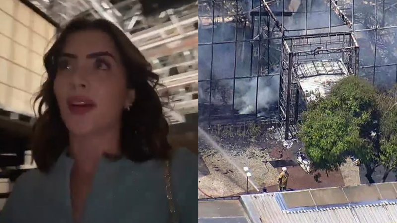 Jade Picon abriu o jogo e explicou como está após um incêndio na Globo - Reprodução/Instagram