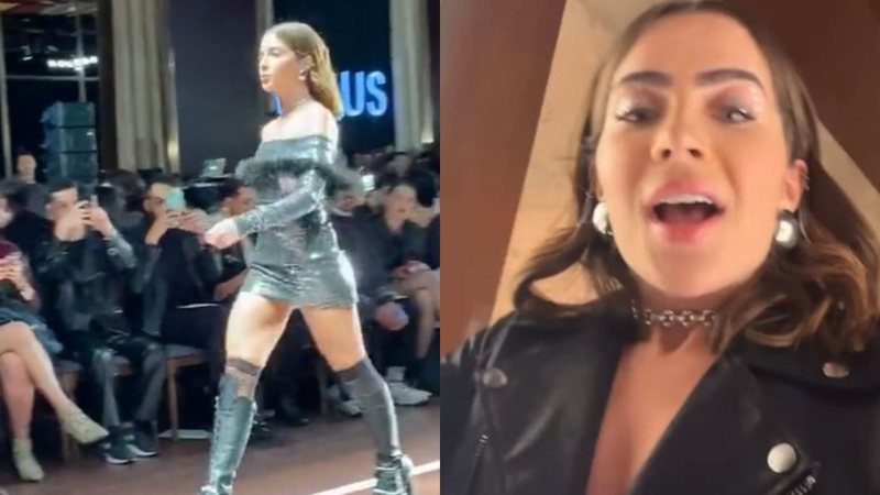 Ex-BBB Jade Picon é alvo de novas críticas após desfile na SPFW: "Ruim demais" - Reprodução/Instagram