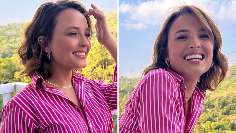 Larissa Manoela impressiona com look justinho e fãs ficam estagnados: "Bonequinha" - Reprodução/Instagram