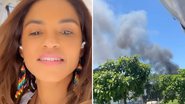 Lucy Alves deixa Estúdios Globo às pressas após incêndio: "Todo mundo evacuando" - Reprodução/ Instagram