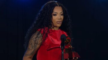 A cantora Ludmilla vence Grammy Latino 2022 por álbum 'Numanice': "Nunca imaginei ganhar" - Reprodução/Youtube