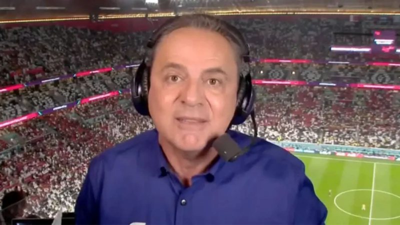 Luis Roberto é diagnosticado com problema de saúde e Globo corre para mudar programação da Copa - Reprodução/TV Globo