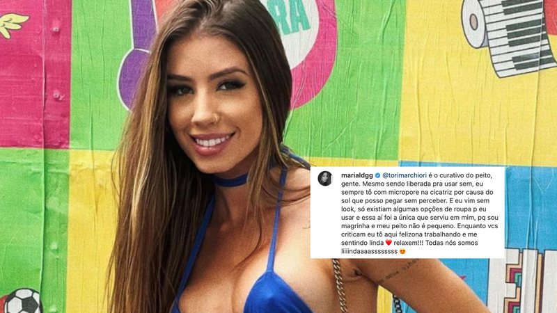 Ex de Whindersson Nunes é acusada de mostrar a 'biqueta' e rebate: "Me sentindo linda" - Reprodução/ Instagram