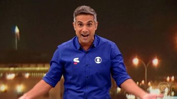 Narrador da Globo fica em choque com palavrão pesado de jogador na Copa: "Vocês ouviram?" - Reprodução/Globo