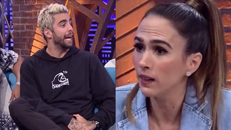 Pedro Scooby faz confissão sexual e deixa Tatá Werneck em choque: "Impossível isso" - Reprodução/Multishow