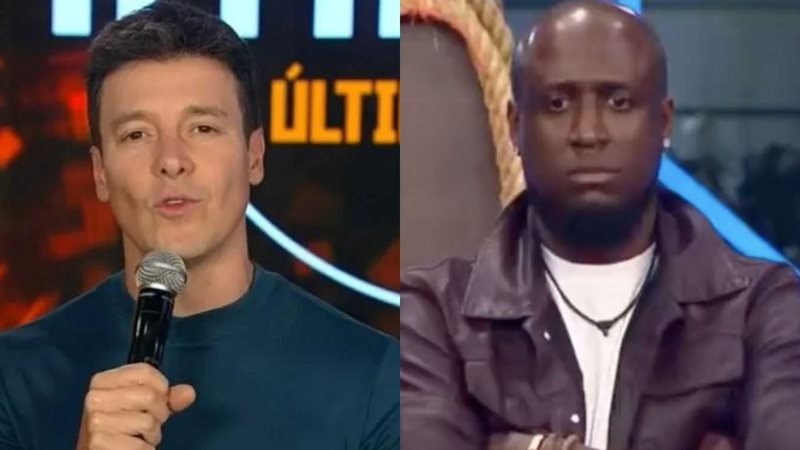 Rodrigo Faro pede desculpas após dinâmica racista com André Marinho: "Lamentamos" - Reprodução/Record TV