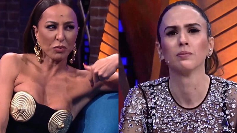 Tatá Werneck se surpreendeu com uma revelação íntima de Sabrina Sato - Reprodução/Multishow