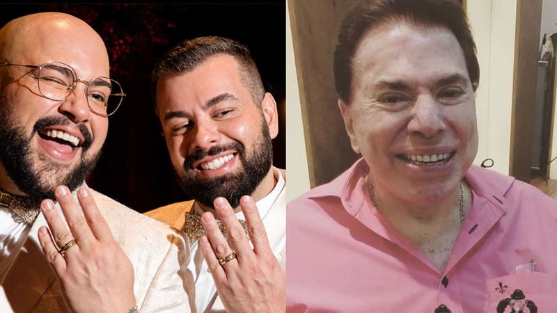 Tiago Abravanel expõe mensagem que recebeu de Silvio Santos no casamento: "Ele escreveu" - Reprodução\Instagram