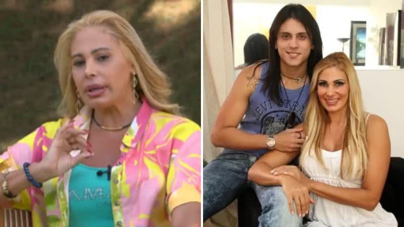 Ângela Bismarchi faz revelação ao relembrar morte do filho: "Descobri pelas redes sociais" - Reprodução/SBT/Instagram