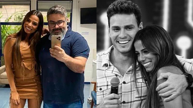 O assessor de Key Alves se pronunciou sobre o áudio onde fala sobre o término com Gustavo - Reprodução/Instagram/Globo