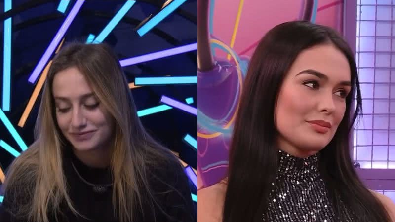 BBB23: Aliviada, Bruna minimiza eliminação de Larissa: "Cumpriu a missão dela" - Reprodução/Twitter