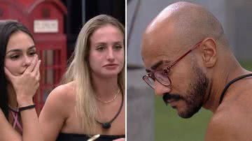 A atriz Bruna Griphao e Larissa Santos apontam mudança suspeita de Ricardo Alface no BBB23: "É nítido" - Reprodução/Globo