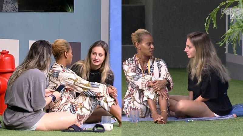 Bruna Griphao tomou uma bronca das aliadas no BBB23 ao revelar um uso inusitado para o lenço demaquilante - Reprodução/Globo